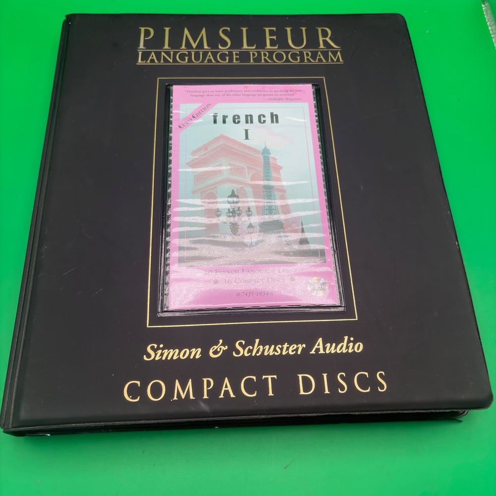 Pimsleur French 1-3 Audio CD Language Learning Course Complete Self Study Set - Picture 2 of 16